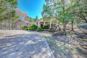 Front of property - Charming Home w/ Patios, Near Ruidoso Downs Casino (Ruidoso)