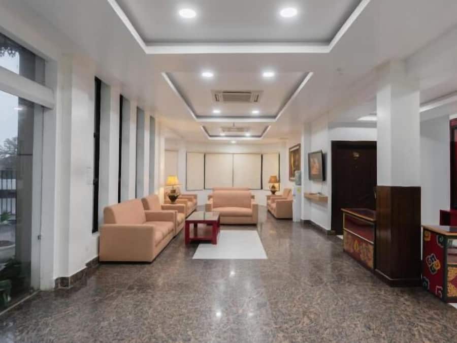 Sitteområde i lobbyen