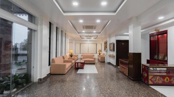 Sala de estar en el lobby