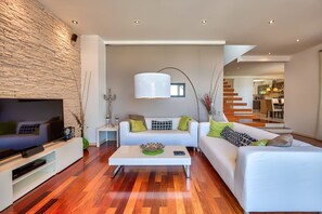 TV, ping pong, stereo - Villa LIna - beautiful villa with infinity pool near the beach (Lovranska Draga)