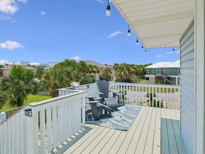 Terrace/patio - Coastal Cottage | Pet Friendly, Private Pool + Short Walk to the Beach! (Pensacola Beach)