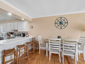 Coffee/tea maker, fridge, microwave, oven - Coastal Cottage | Pet Friendly, Private Pool + Short Walk to the Beach! (Pensacola Beach)