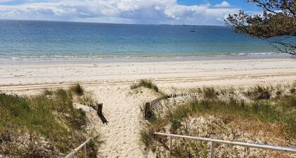 Carnac Plage Appartement rez de Jardin A 5 Minutes à Pied de la Plage 35 m²