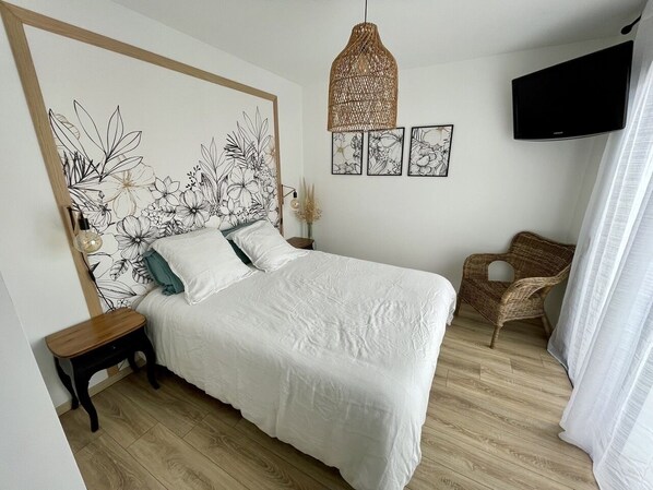 5 soverom, strykejern/-brett, reiseseng for barn og wi-fi (inkludert)