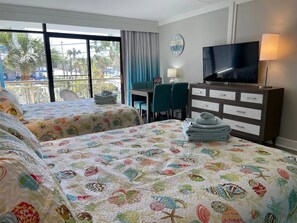 1 slaapkamer, een strijkplank/strijkijzer, wifi, beddengoed