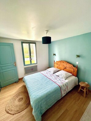 1 bedroom, travel crib, bed sheets - Entre Terre & Marais-Plain-pied-Plage à 15min-BBQ (Noyelles-sur-Mer)