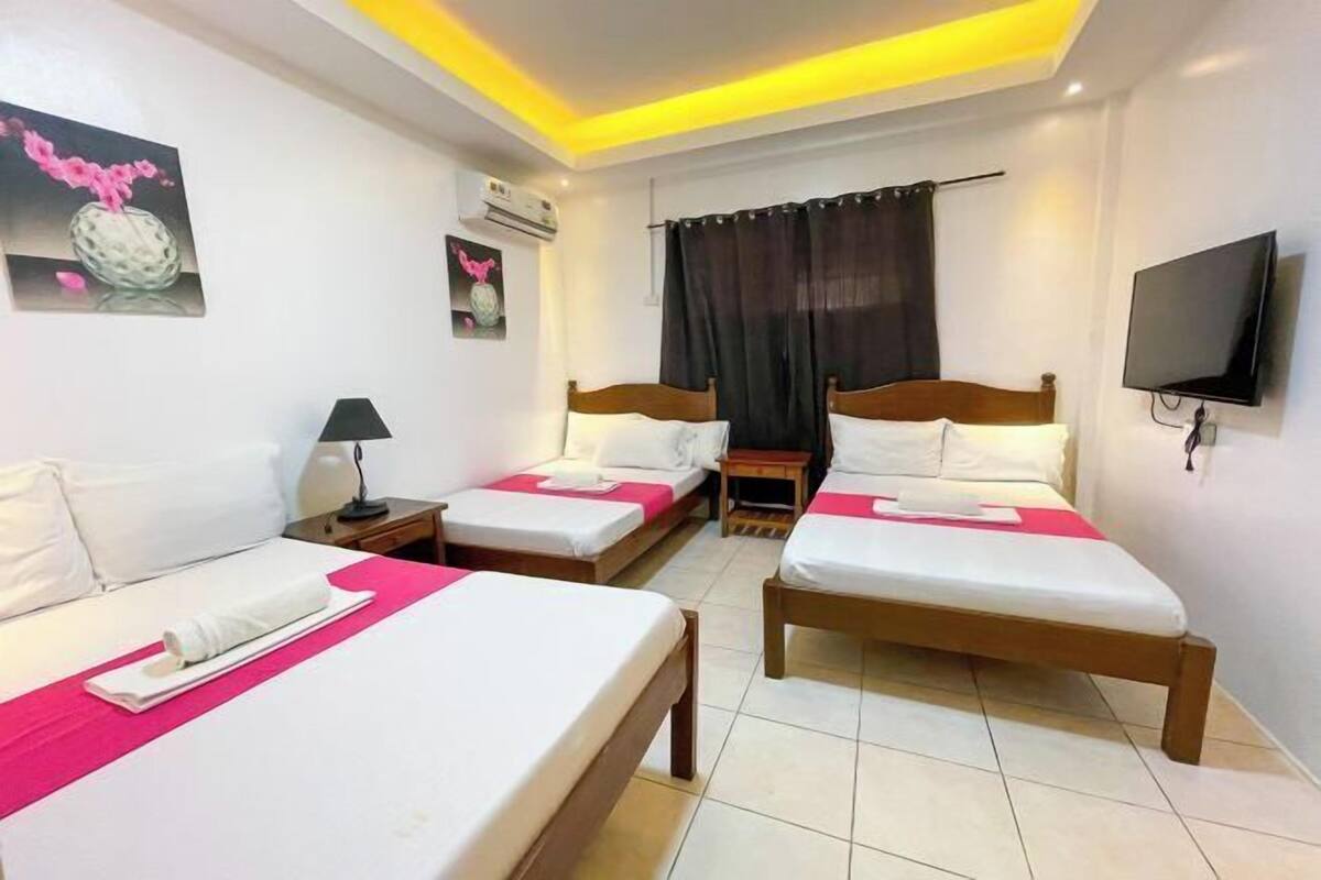 Desk, bed sheets