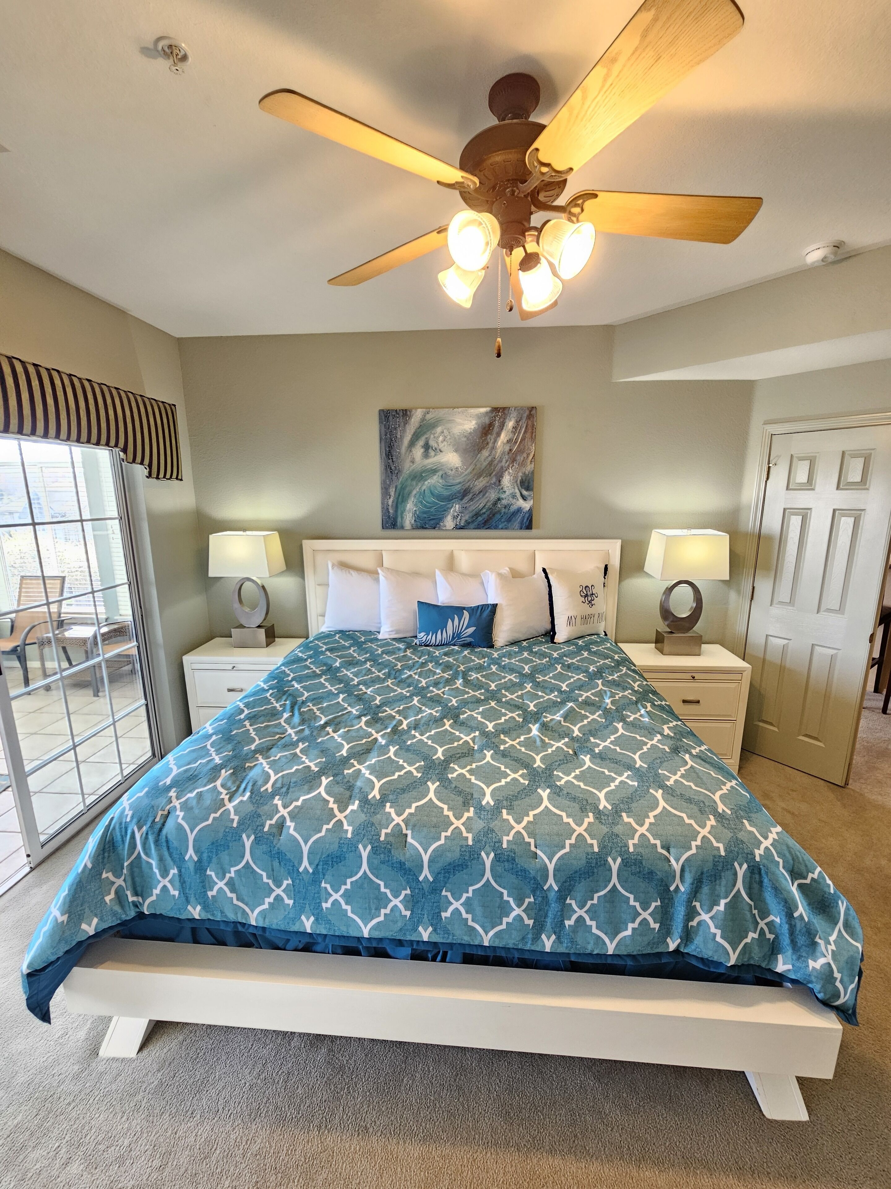 2 bedrooms, iron/ironing board, free WiFi, bed sheets