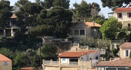 Appartement Calanque des FiguiĂšres, Terrasse, vue mer