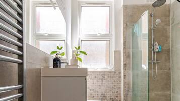 Towels, soap, toilet paper