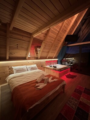 Deluxe Bungalow, Multiple Beds | 4 bedrooms, free WiFi - Dvabi suit bungalov (Camlihemsin)