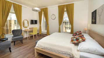 Minibar, in-room safe, blackout drapes, soundproofing