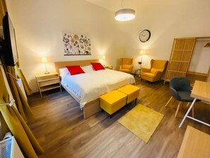 Apartamento luxo, vista para o pátio (41) | Frigobar, cofres nos quartos, cortinas blackout, quartos à prova de som