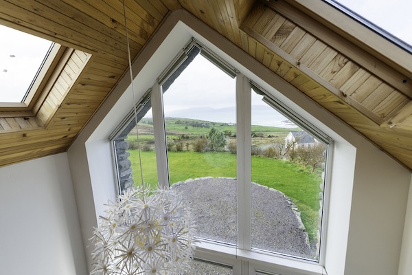 Large Window overlooking garden Rhea Holiday Home Bantry County Cork Ireland