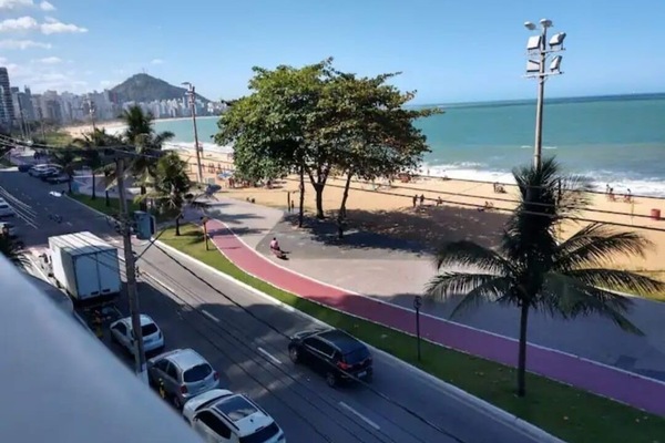 Blick von der Unterkunft