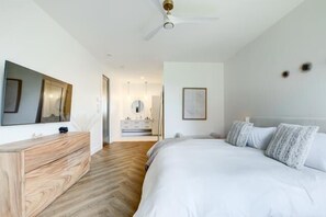 3 bedrooms, WiFi, bed sheets - Chic Ibiza, SPA, Ski, Foyer, Montagne (Orford)