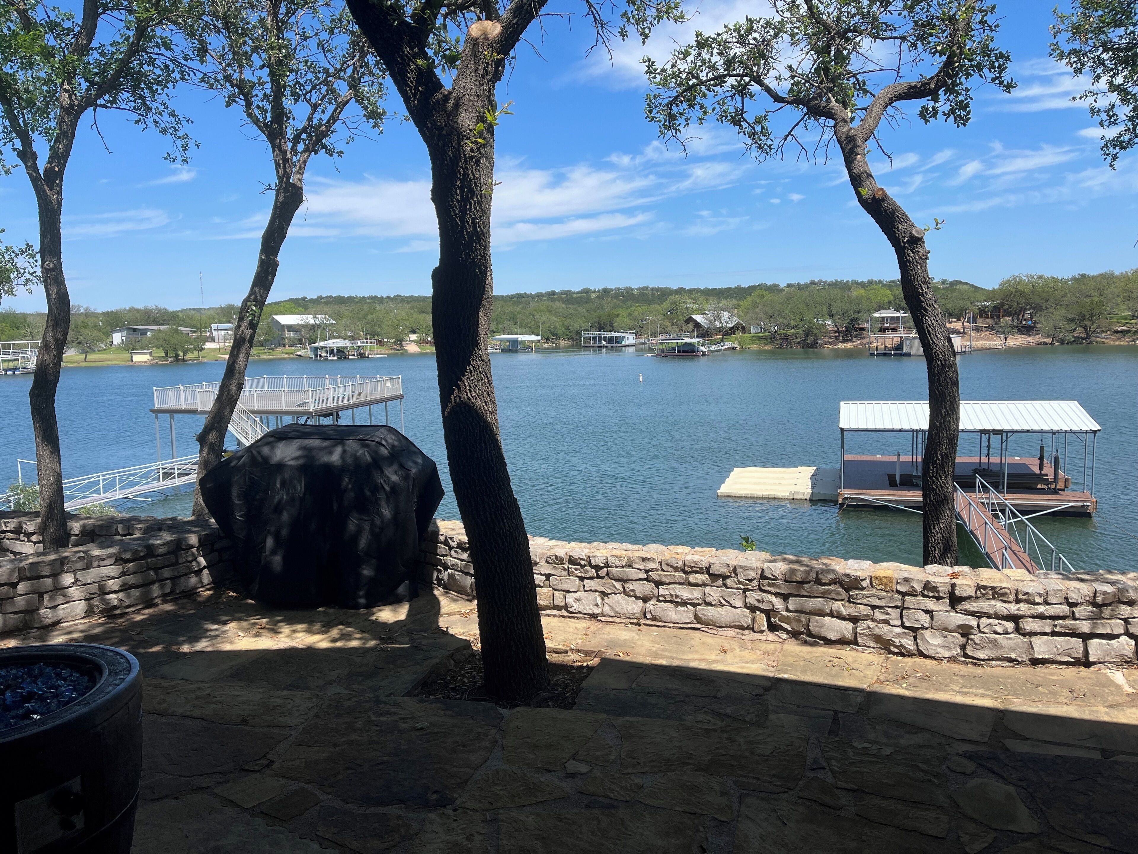 View from back porch