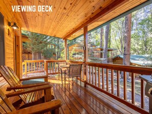 Property grounds - Romantic Creekside Cabin | Jacuzzi & Pine Views (Ruidoso)