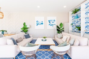 TV - Cala Serena | 3-bedroom modern apartment situated in La Cala de Mijas (La Cala de Mijas)