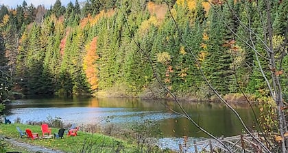 Le Rustique avec lac privé