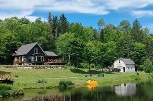 Le Rustique avec lac privé