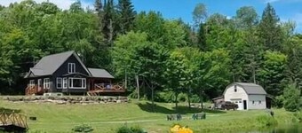 Le Rustique avec lac privé