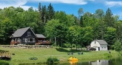 Le Rustique avec lac privé