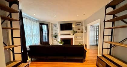 Charming West Village Townhouse, steps from shops and entertainment.