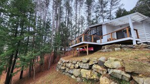 Exterior - Waterfront White Mountain cabin retreat with amazing views (Wentworth)
