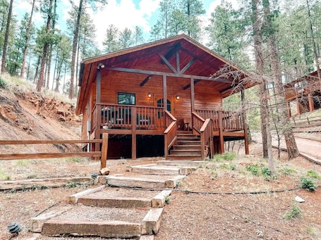 Exterior. Secluded Escape | Spacious Deck
