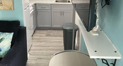 Cute two-bedroom condo two blocks from the beach and boardwalk!