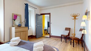 2 chambres, Wi-Fi gratuit, draps fournis