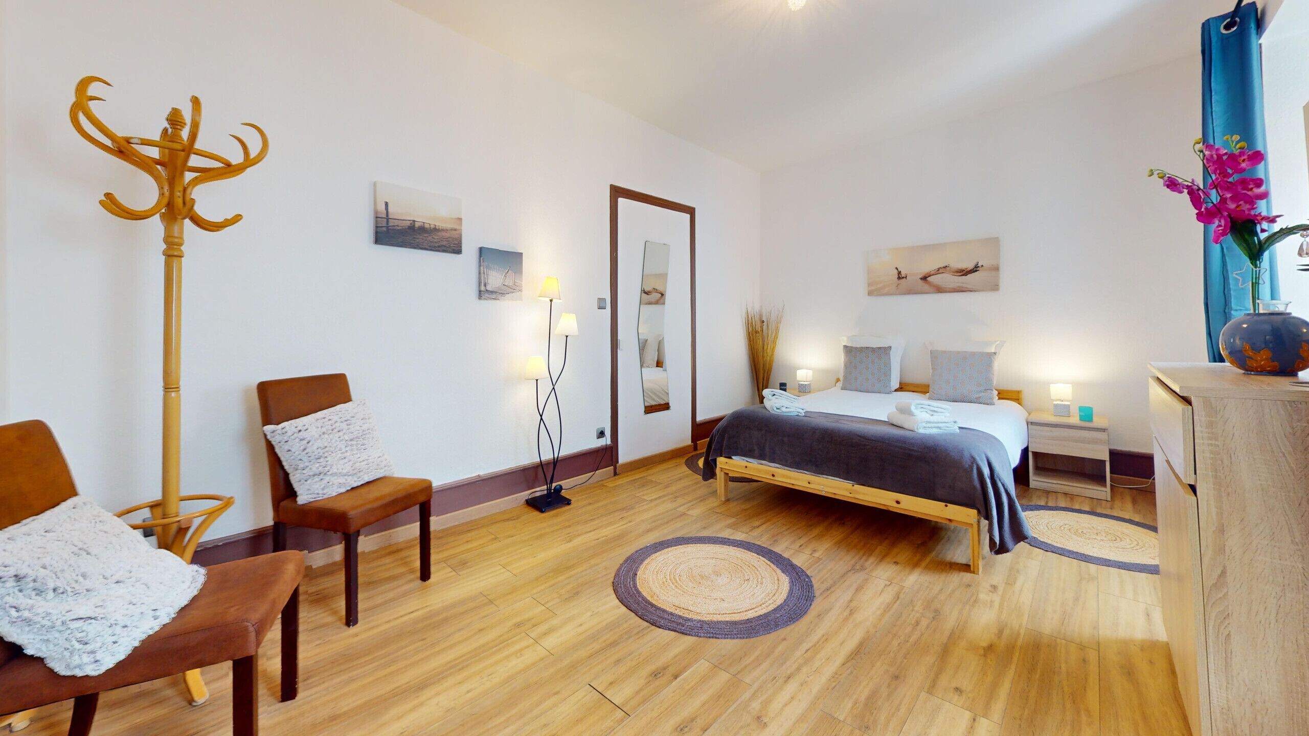 2 soveværelser, gratis Wi-Fi, sengetøj