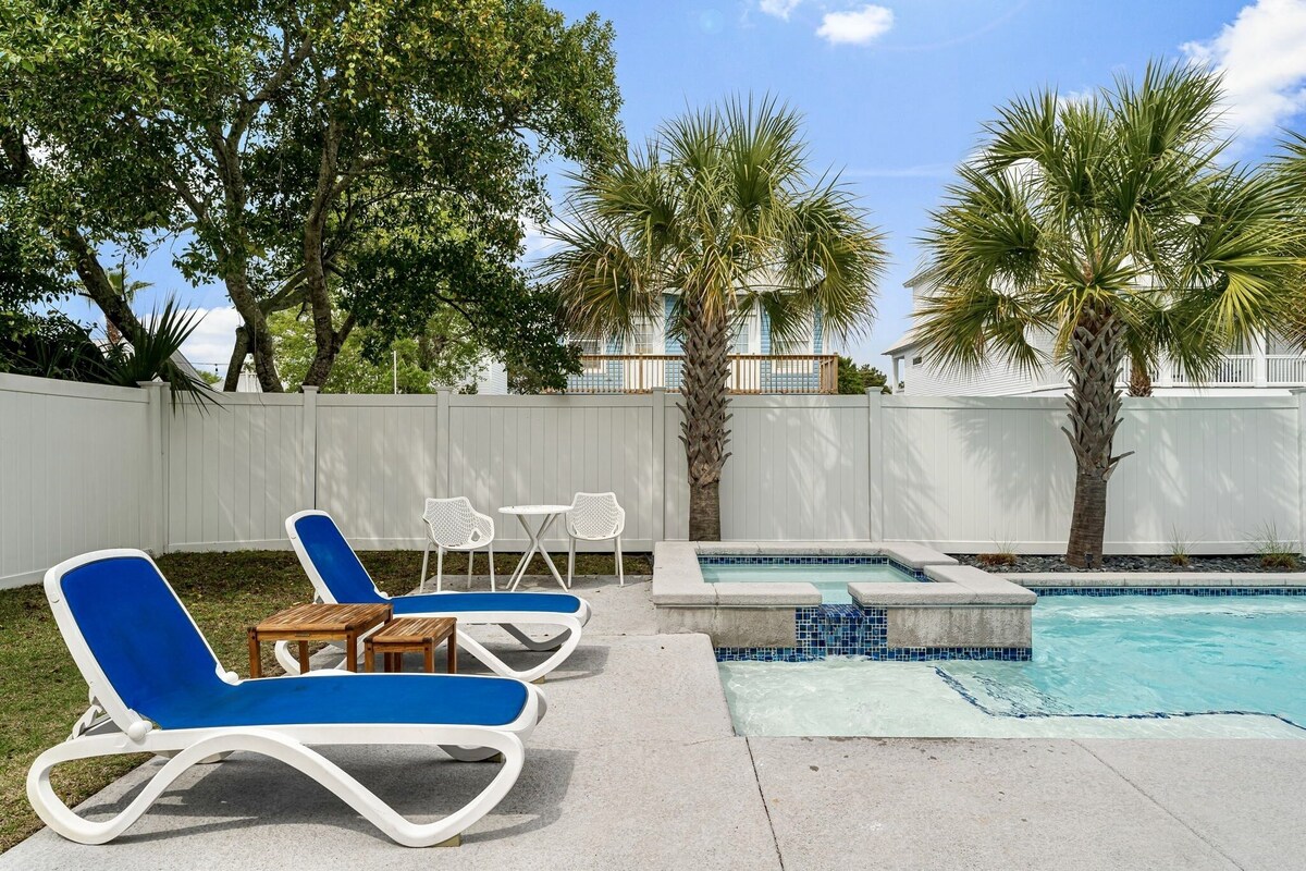Photo 38 of Private Pool + Hot Tub - Block to Beach - Golf Cart - GameRoom - Carriage House