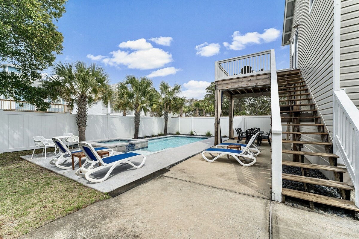 Photo 36 of Private Pool + Hot Tub - Block to Beach - Golf Cart - GameRoom - Carriage House
