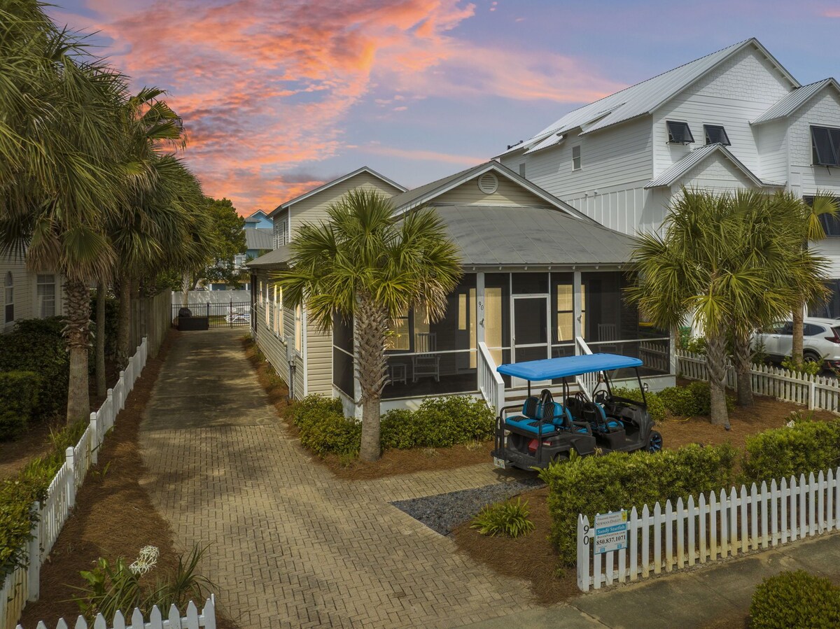Photo 2 of Private Pool + Hot Tub - Block to Beach - Golf Cart - GameRoom - Carriage House