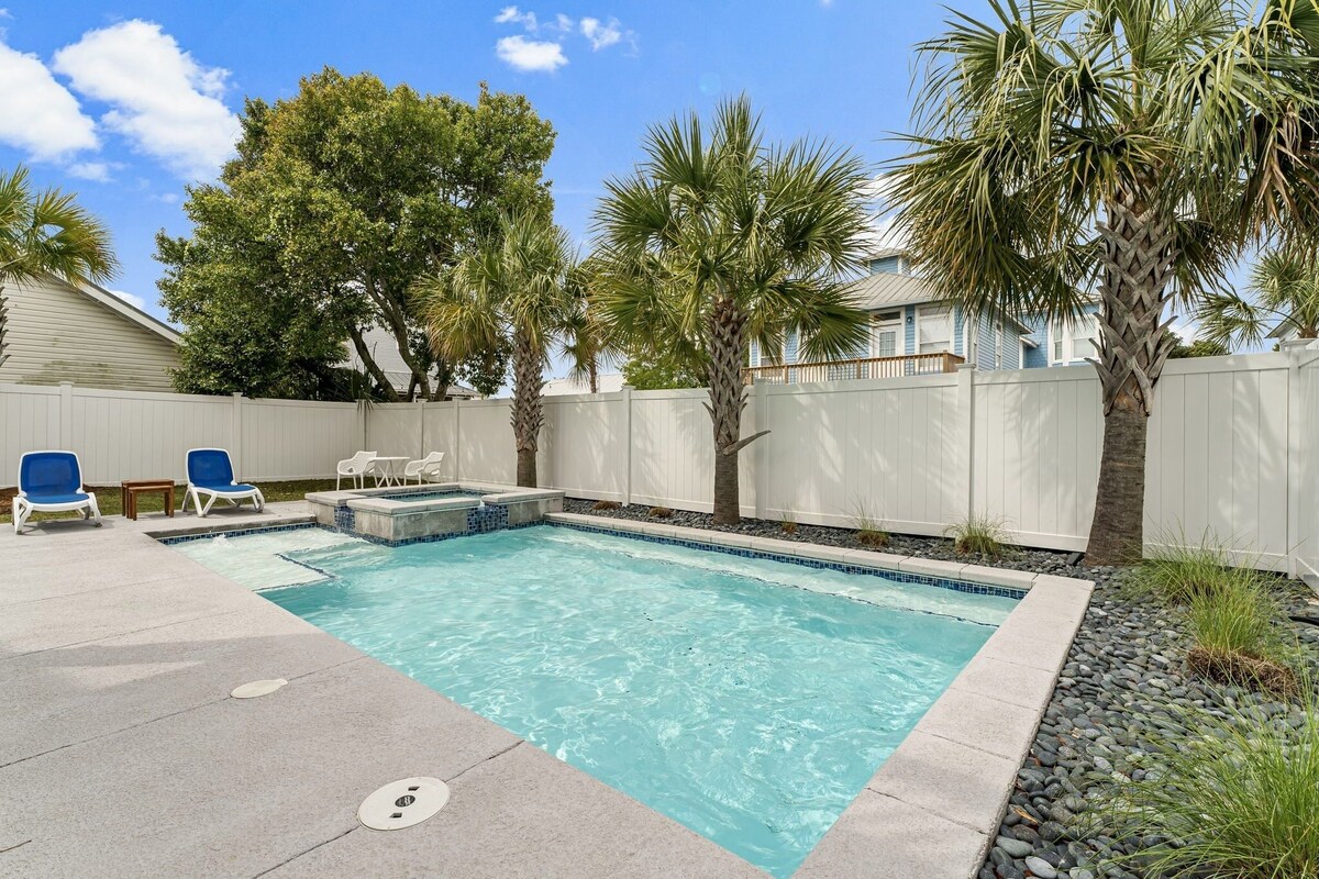 Photo 39 of Private Pool + Hot Tub - Block to Beach - Golf Cart - GameRoom - Carriage House