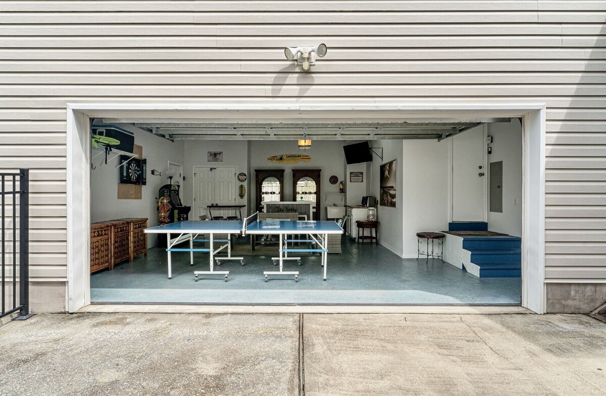 Photo 47 of Private Pool + Hot Tub - Block to Beach - Golf Cart - GameRoom - Carriage House