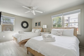 4 habitaciones, tabla de planchar con plancha y wifi gratis 
