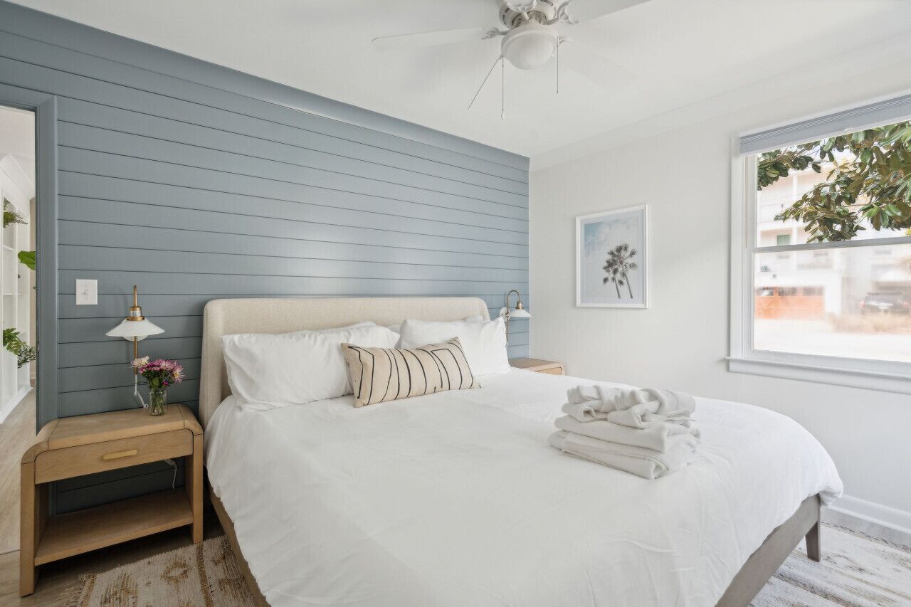 4 slaapkamers, een strijkplank/strijkijzer, gratis wifi