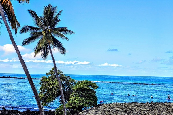Sun-loungers, beach towels