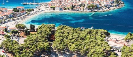 Liggestole, badehåndklæder