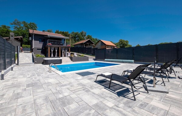 Piscine chauffée