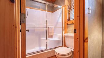 Shower, towels