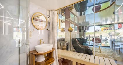 Tolles Schiff in Sagard mit Sauna