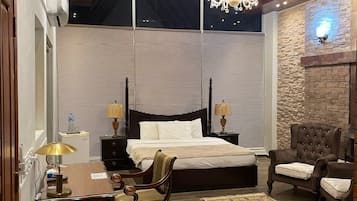 Deluxe-Doppelzimmer | Schallisolierte Zimmer, Bügeleisen/Bügelbrett, kostenloses WLAN