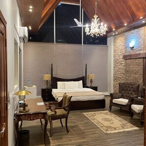 豪華雙人房 | 隔音、熨斗/熨衣板、免費無線上網