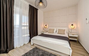 2 chambres, lit parapluie, Wi-Fi gratuit, draps fournis