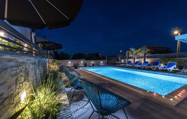 Piscine chauffée