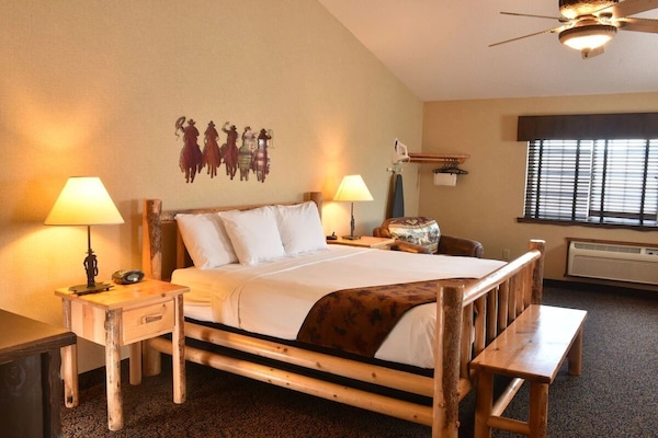 Bedroom. Interior and views may vary based on location and availability